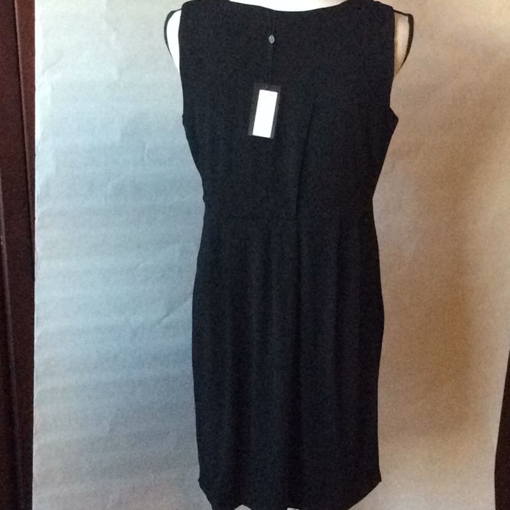 NWT Vertigo black dress Sz Large - Picture 2 of 8